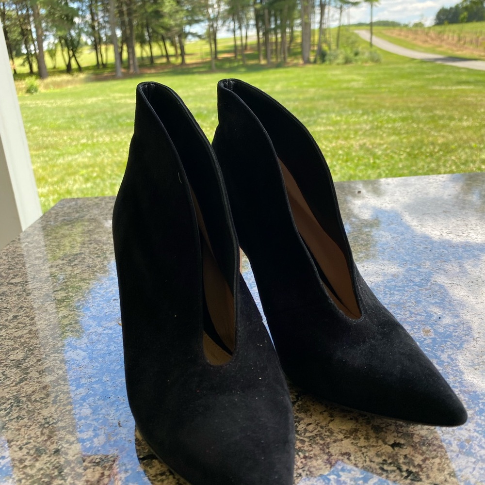 Black hight heels size 36